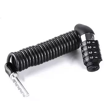 Велосипедный мини-замок с паролем, портативный замок для шлема, прочный замок из стальной проволоки, замок для горного велосипеда, аксессуары для велосипеда