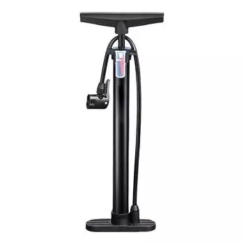 Велосипедный напольный насос Ручной воздушный насос 160 фунтов на кв. дюйм Насосы для накачивания велосипедных шин для шоссейных велосипедов, горных велосипедов, спортивных мячей