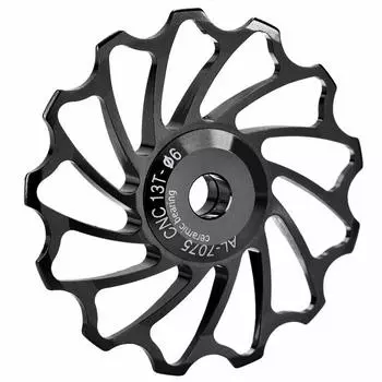 Велосипедный направляющий ролик, подшипник для велосипедного переключателя передач, 2 шт. Велосипедный направляющий ролик, керамический подшипник, задний шкив, опорное колесо с адаптером для отверстия