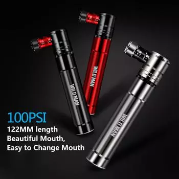 Велосипедный насос из алюминиевого сплава MTB ручной воздушный насос для накачивания шин велосипедный насос Schrader Presta Valve Mini Bike Pump Ball Pump