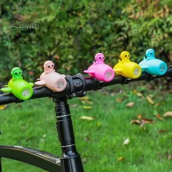 Велосипедный передний фонарь с подогреваемым звуковым сигналом, регулируемый ремень с зарядкой от USB, суперяркий, легкий, светодиодный фонарь для ночной езды на шоссейном велосипеде синий