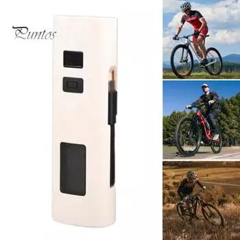 Велосипедный передний фонарь с ЖК-дисплеем, возможностью зарядки через USB, регулируемый, сверхъяркий, легкий, для ночной езды, шоссейный велосипедный фонарь COB LED белый