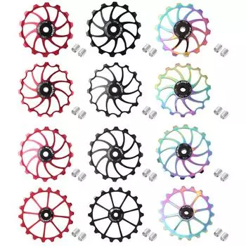 Велосипедный подшипник Mi Xim, задний переключатель передач, колесо MTB велосипеда, алюминиевый подшипник, тяга AU 18T чёрный