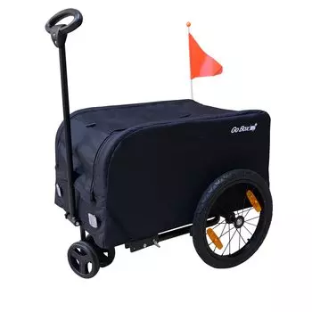 Велосипедный прицеп Go Carry Wagon 2way Box+ (Go-Box Plus) & чёрный