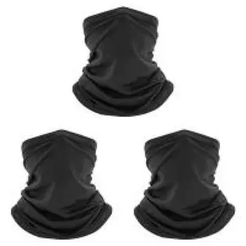 Велосипедный Pure Face Cover Верховая езда Солнцезащитный шарф Открытый (черный)