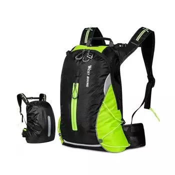 Велосипедный рюкзак для бега со светоотражающими элементами, легкий, для альпинизма [TINKAZ], не качающийся, напарник, удобный, лямки, 280 г, 15 л,