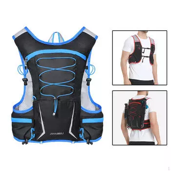 Велосипедный рюкзак Гидравлический пакет для бега и альпинизма Red 16.5x14.5x36cm