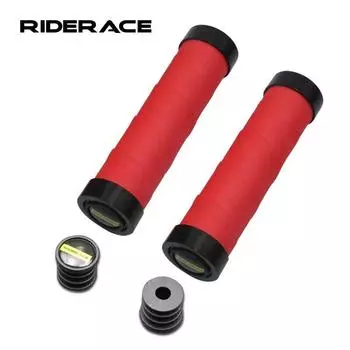 Велосипедный руль EVA амортизирующий противоскользящий удобный велосипедный упор для руки горный велосипедный руль сверхлегкий защитный руль красный