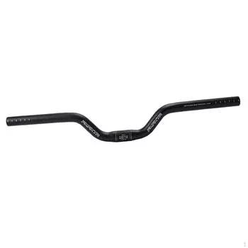 Велосипедный руль из алюминиевого сплава, износостойкий, универсальный, 25,4 мм, для езды на открытом воздухе Black 52cm