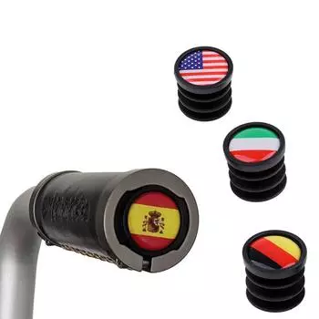 Велосипедный руль Наконечник велосипедного руля Колпачок велосипедного руля Заглушки для велосипедного руля Национальный флаг Britain 22mm