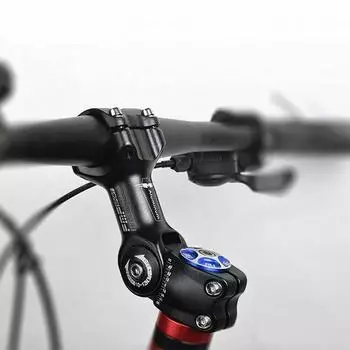 Велосипедный руль Регулируемая выносная стойка MTB Аксессуары для велосипеда из алюминиевого сплава 31,8 мм/25,4 мм 31.8*90mm