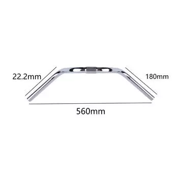 Велосипедный руль с ласточкой и небольшим изогнутым горным велосипедом