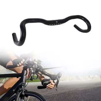 Велосипедный руль с ручкой из алюминиевого сплава для езды на горных велосипедах 31.8mmx420mm
