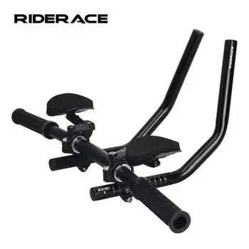 Велосипедный руль Triathlon TT Handlebar Rest Handlebar Bar Алюминиевый сплав Велосипедный гоночный руль на длинные дистанции Bend Bar Straight TT Triathlon Extender