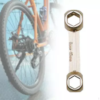 Велосипедный шестигранный ключ 10 в 1, инструменты для ремонта гаечного ключа, брелок для велосипеда, многофункциональный инструмент для