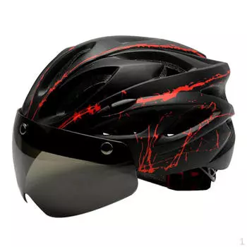 Велосипедный шлем. Безопасность на дороге. Black