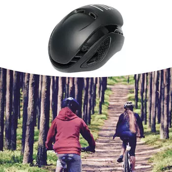 Велосипедный шлем для взрослых, защита для велосипеда, катание на скейтборде, скалолазание чёрный