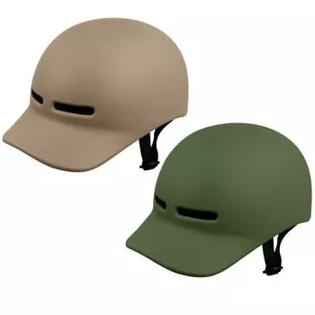 Велосипедный шлем для женщин и шапка SG бежевого цвета с ремешком для подбородка для поездок на работу или на велосипеде, дышащий [комплект 2] для мужчин, сертифицированный, (58-61см / и оливковый), бежевый