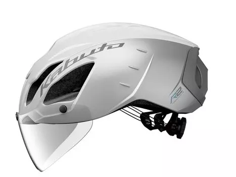 Велосипедный шлем OGK KABUTO TR с магнитной пряжкой, характеристики матово-белого цвета, официально одобрен JCF, размер AERO-R2, S/M (Окружность головы 55см-58см)