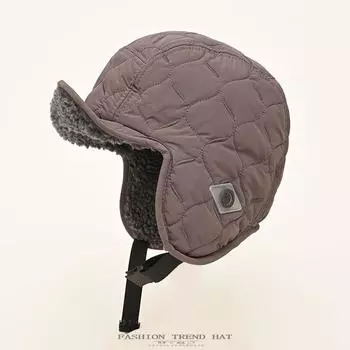 Велосипедный шлем с подкладкой для мужчин и женщин, зимняя холодная двухсторонняя одежда с полями, теплая хлопковая шапка Lei Feng One Size белый