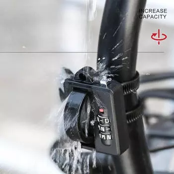 Велосипедный шлем замок электрический велосипед 3 циферблат мотор комбинация для