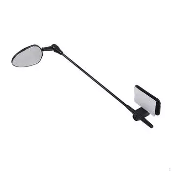 Велосипедный шлем зеркало заднего вида, полезное для взрослых вращающееся велосипедное зеркало заднего вида