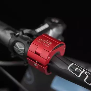 Велосипедный скрытый кронштейн для телефона, держатель для мобильного кольца, портативный регулируемый зажим из алюминиевого сплава для телефона шириной 58-85 мм