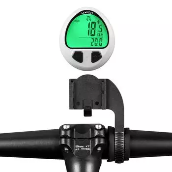 Велосипедный спидометр, проводной/беспроводной, велосипедный компьютер, одометр, велосипедный спидометр Wired белый