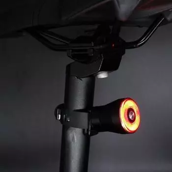 Велосипедный стоп-сигнал, супер яркий, несколько режимов освещения, водонепроницаемый, умный, автоматическое обнаружение тормоза, велосипедный задний фонарь красный