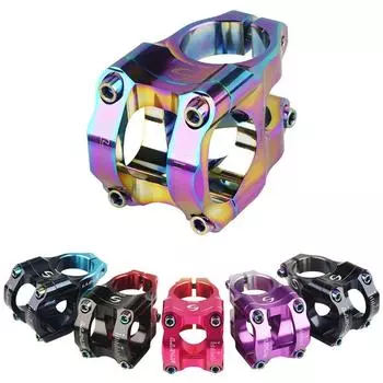 Велосипедный вынос с ЧПУ для велосипедов, сверхлегкий полый короткий вынос, 35-миллиметровый высокопрочный подъемный рычаг