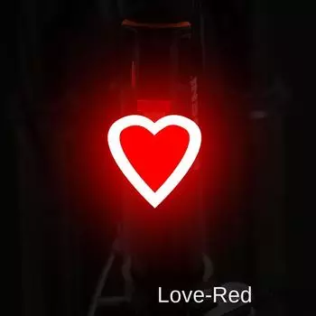 Велосипедный задний фонарь Предупреждение о безопасности Велосипедный фонарь Задний фонарь Задние фонари для горного велосипеда MTB Аксессуары для фонарей для ночной езды белый