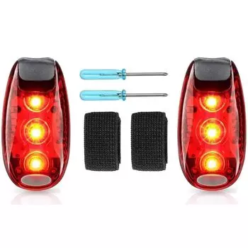 Велосипедный задний фонарь YUENTOEN, светодиодный фонарь для шоссейного велосипеда, ночное предупреждение о безопасности, 3 режима мигания, задний фонарь для велосипеда, ходьба, ходьба, питание от батареи красный