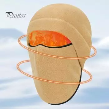 Велосипедный защитный шлем для лица, теплый, зимний, для холодной погоды, для мужчин и женщин, для активного отдыха, ветрозащитный, для катания на лыжах, для мотоцикла, подкладка, шапка, шейный гетр, балаклава, капюшон чёрный