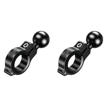 Велосипедный зажим для езды Регулируемый кронштейн GPS Аксессуары для мотоциклов (25мм) К