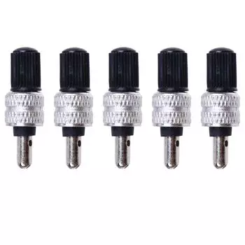 Велосипедный жук резиновый ненужный Супер клапан Английский стиль Велосипедный алюминиевый сплав колпачок Долговечный воздух Специальный клапан для велосипеда Легкая замена Черный чёрный