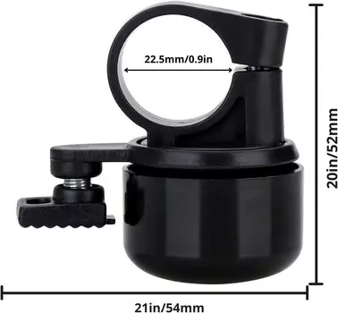 Велосипедный звонок из сплава для горного шоссейного велосипеда, звуковой сигнал для безопасности, велосипедный руль, аксессуары для велосипедного звонка зелёный