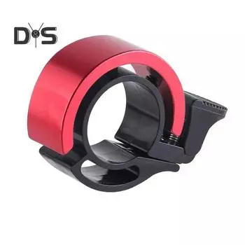 Велосипедный звонок легкий 90 дБ четкий громкий звук универсальный складной горный велосипедный руль сигнальный звонок аксессуары для велосипеда красный