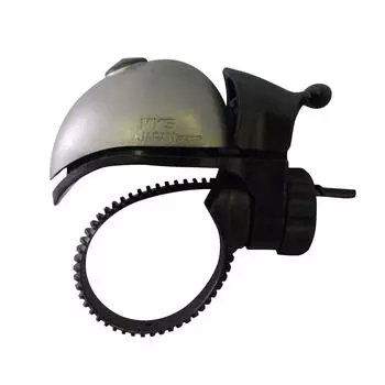 Велосипедный звонок Mikashima TITAN BELL Изготовлен из титана (МКС) (Титановый колокол) серебряный