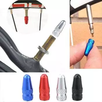 Велосипеды новейшие универсальные разноцветные колпачки для воздушных клапанов пылезащитный колпачок пылезащитный чехол обод колеса покрышка вынос руля синий