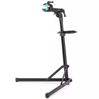 ВЕЛОСИПЛОТНИКИ Техническое обслуживание велосипеда Грузоподъемность Работа Изготовлена из Легко хранить и включает в себя Подставку для инструментов, 30 кг, Регулировка высоты/угла наклона, Подставка, Легкая,