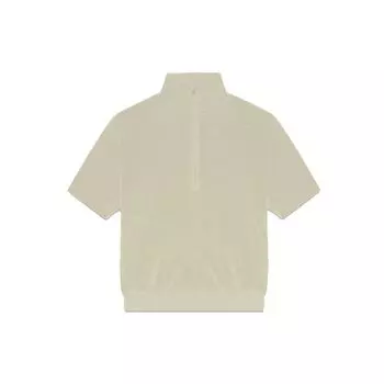 Велюровый пуловер Fear of God Essentials с рукавами три четверти, женские топы из морской пены FOG-SS22-225 XXL