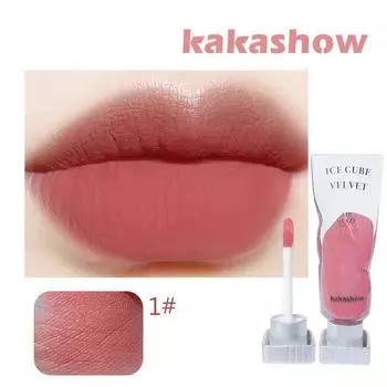 Velvet Lip Glaze Mist Matt Lipstick Увлажняющая грязь для губ 1#
