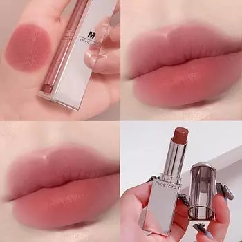 Velvet Mist Матовая помада для губ Стойкая гладкая губная помада Увлажняющий оттенок для губ Girl Lip Makeup Cosmetics