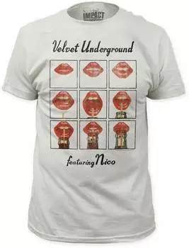 VELVET UNDERGROUND с футболкой унисекс Nico Impact S