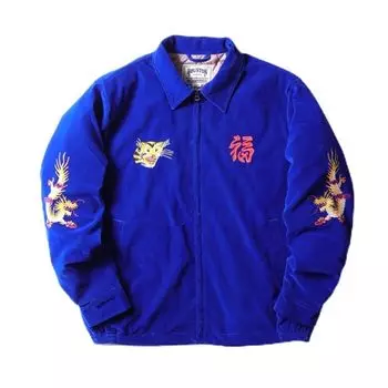 VELVETEEN VIETNAM JACKET 51382 ROYAL BLUE [Houston] (MAP)