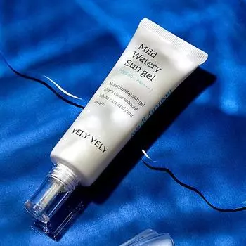 VELY VELY Mild Watery Sun Gel SPF50+ Pa++++ 50 мл, Sun_safety, Увлажнение, Корейская косметика, Kbeauty, образец