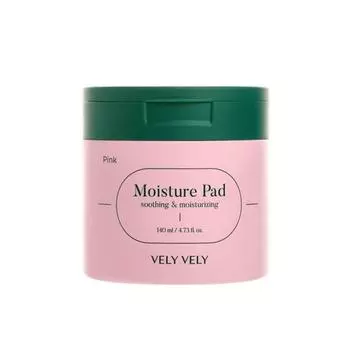 VELY VELY Pink Moisure Pad 60шт/140мл