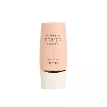 VELY VELY Праймер для светящегося фильтра #Персиково-розовый 35мл