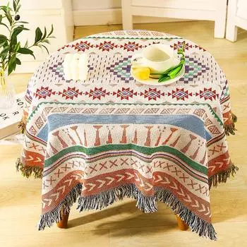 Вена Круглая Скатерть для Кофейного Столика Рулонная: Пыленепроницаемое, декоративное и походное одеяло 90x90cm