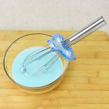 Венчик для взбивания яиц с отверстиями для подвешивания, кухонный венчик, проволочная салфетка, простое в уходе руководство по кухне